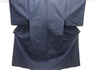 手織り真綿紬単衣男物着物アンサンブル